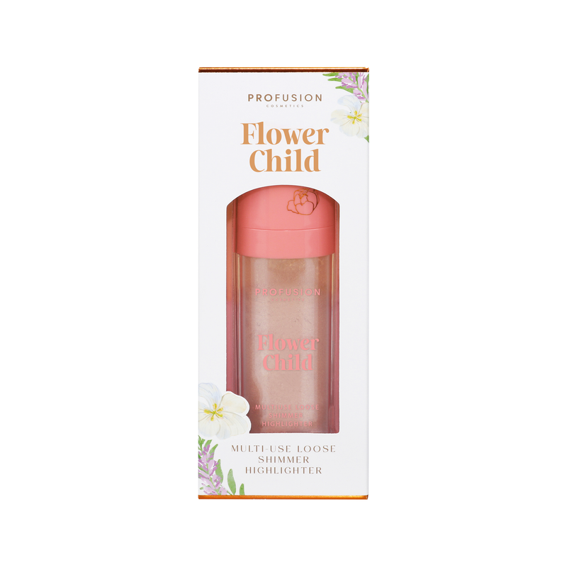 Profusion Cosmetics Petal Perfect |Flower Child Multi-Use Loose Shimmer Highlighter Blushes & Bronzers