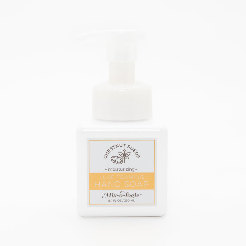 MIXOLOGIE Chestnut Suede | Luxe Foaming Hand Soap (250 mL) Foaming Hand Soap