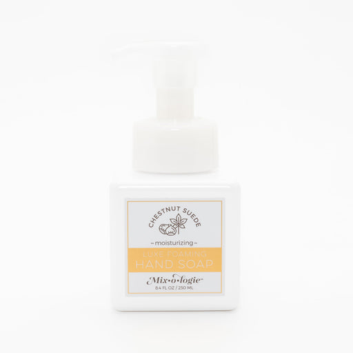 MIXOLOGIE Chestnut Suede | Luxe Foaming Hand Soap (250 mL) Foaming Hand Soap