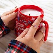 Fragrant Jewels Cafe FJ: Peppermint Twist - Look at Me - Jewel Candle Jewel Candle