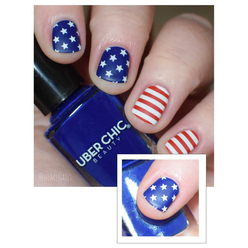 UberChic Beauty Fourth of July-03 Stamping Plate