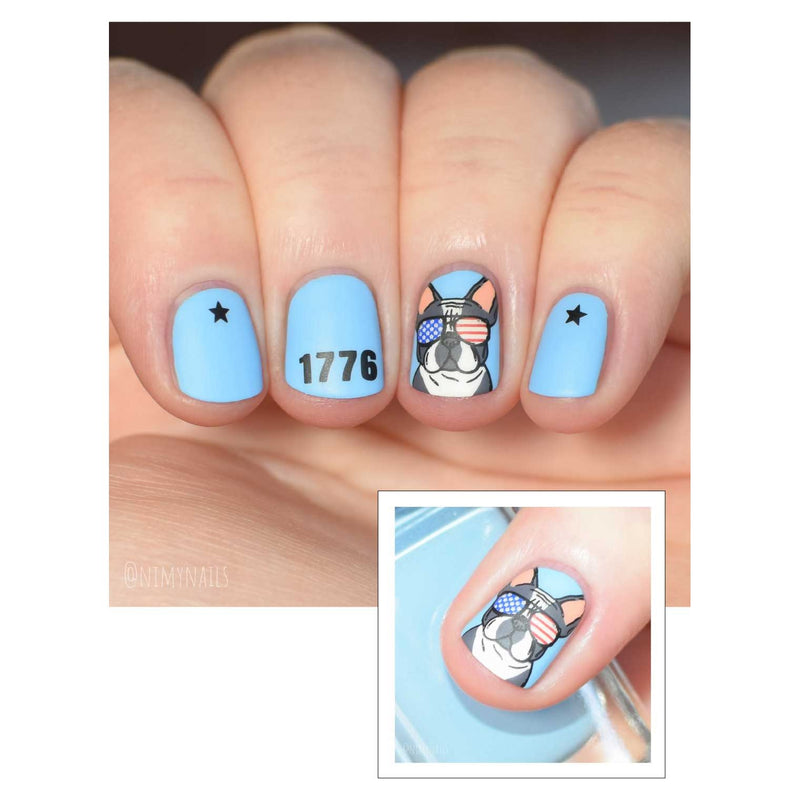 UberChic Beauty Fourth of July-03 Stamping Plate