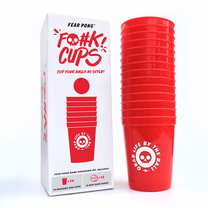 Fear Pong: F@#K Cups