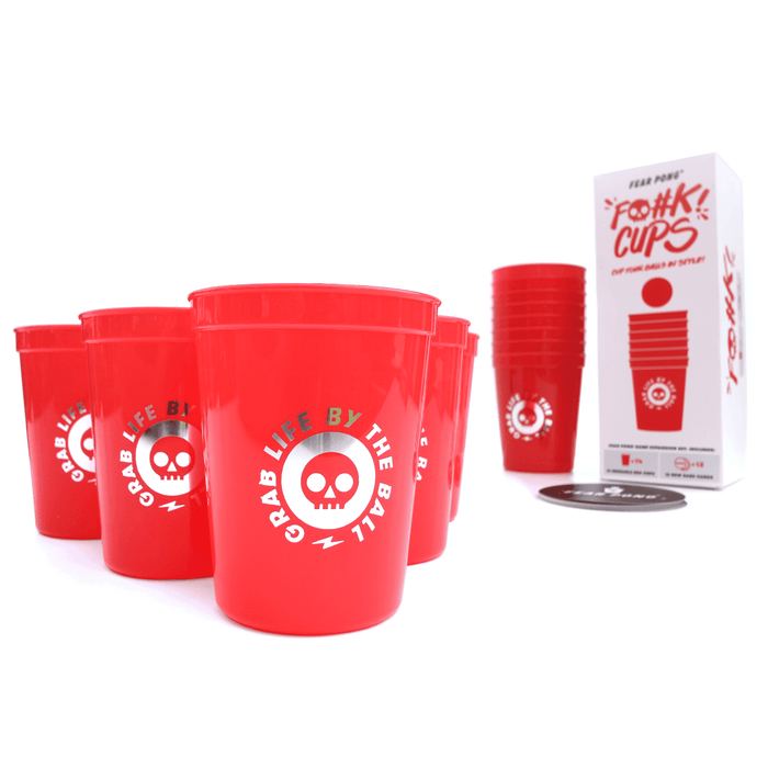 Fear Pong: F@#K Cups