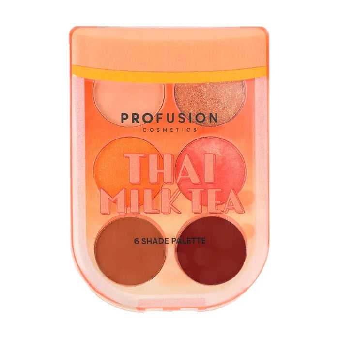 Profusion Cosmetics - I 🖤 Boba | Milk Tea 6-Shade Palette - 0.3oz