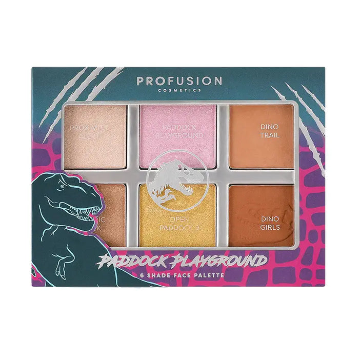 Profusion Cosmetics - Jurassic World | Paddock Playground Face Palette - 1oz