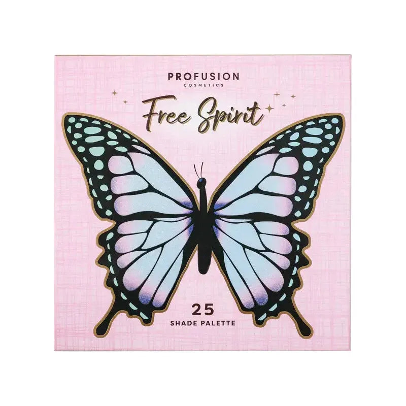 Profusion Cosmetics Empowered Butterfly | Free Spirit 25-Shade Palette