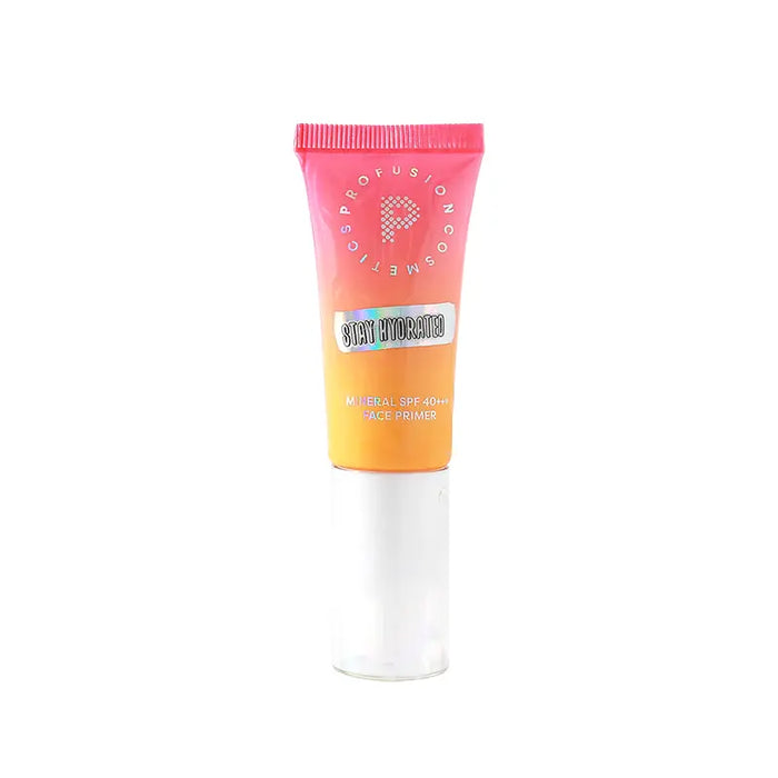 Profusion Cosmetics - It's a Vibe | Stay Hydrated Mineral SPF 40 PA+++ Face Primer