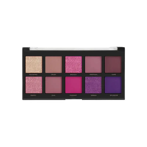 Profusion Cosmetics Fuchsia 10 shade palette Eyes