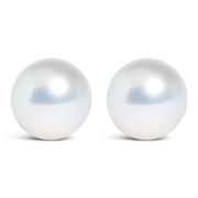 Bids.com 14k White Gold 5-5.5MM  Cultured Freshwater Pearl Solitaire Stud Earrings Earrings