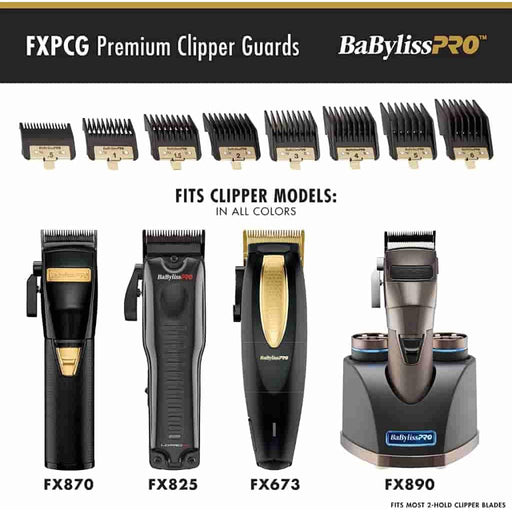 BaBylissPRO® Premium Clipper Guards