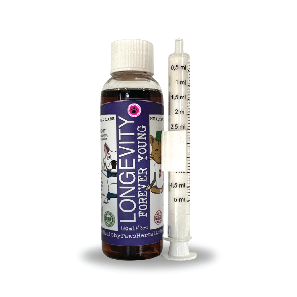 Healthy Paws Herbal Labs Forever Young - Pet Immune Booster & Longevity Support