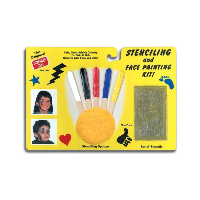 Graftobian Make-Up Company - Stencil and Face Painting Kit - 2oz