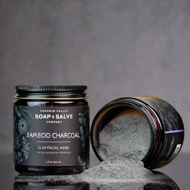 Chagrin Valley Soap & Salve Clay Face Mask: Activated Charcoal Face Mask