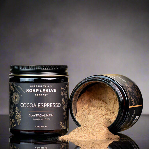 Chagrin Valley Soap & Salve Clay Face Mask: Cocoa & Espresso Face Mask