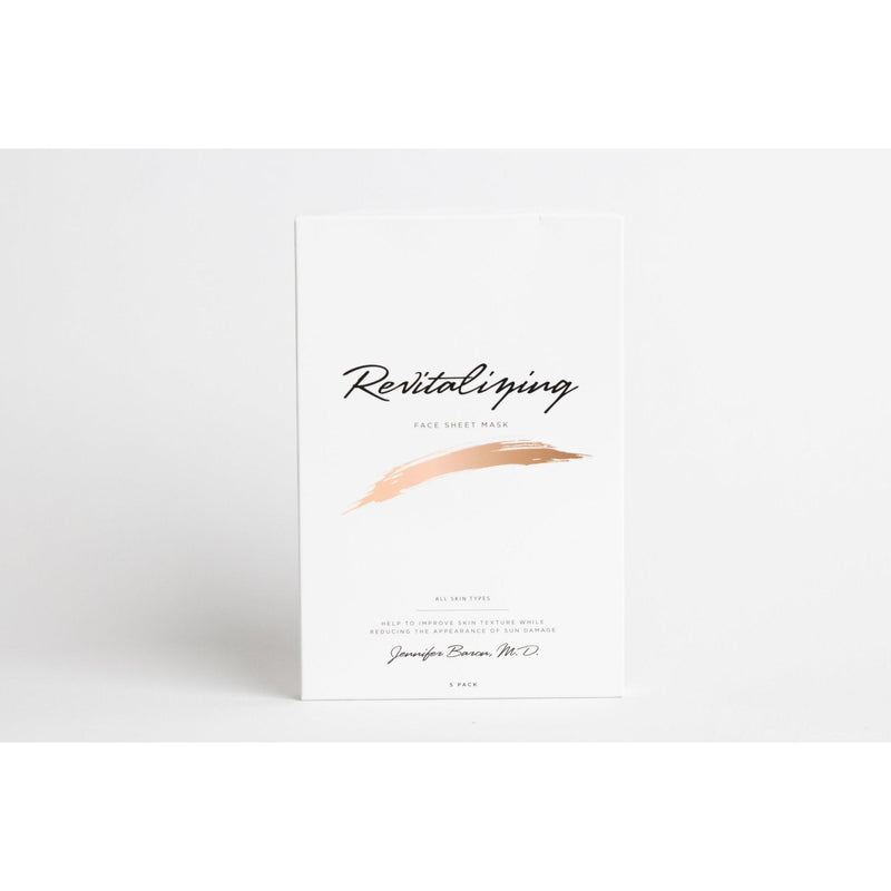 Dr. Baron Shop Revitalizing Face Sheet Mask Box of 5 Face Sheet Mask