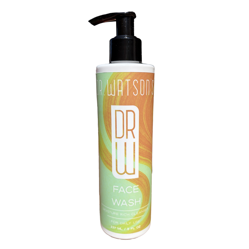 Dr. Watson's Hair & Skin Care Dr. Watson's | Face Wash | Lemon Verbena | 8 Oz. Face Wash