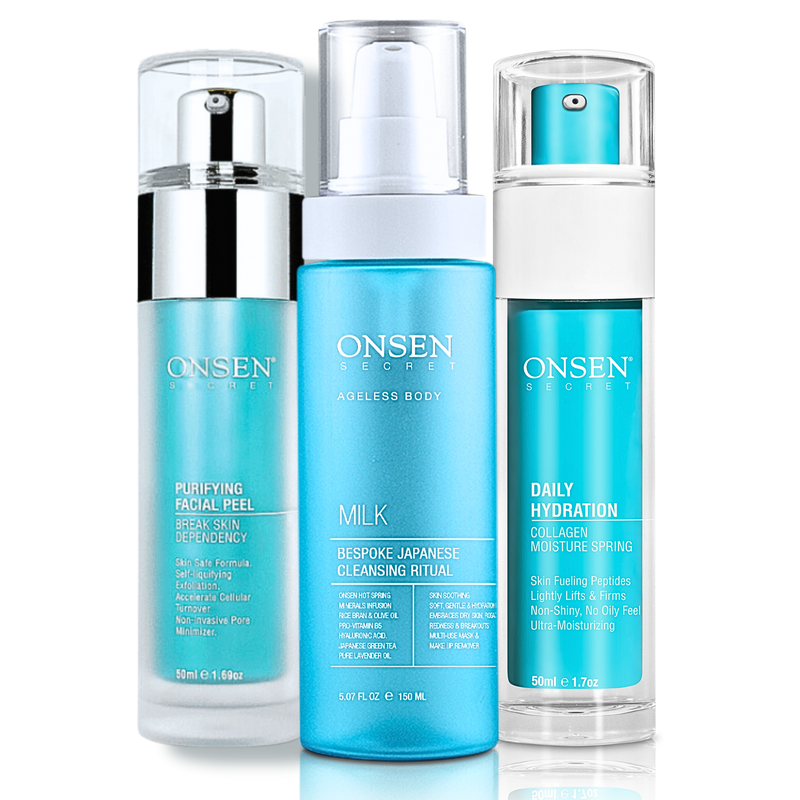 Onsen Secret Facial Glow Starter Kit Skin Care Sets