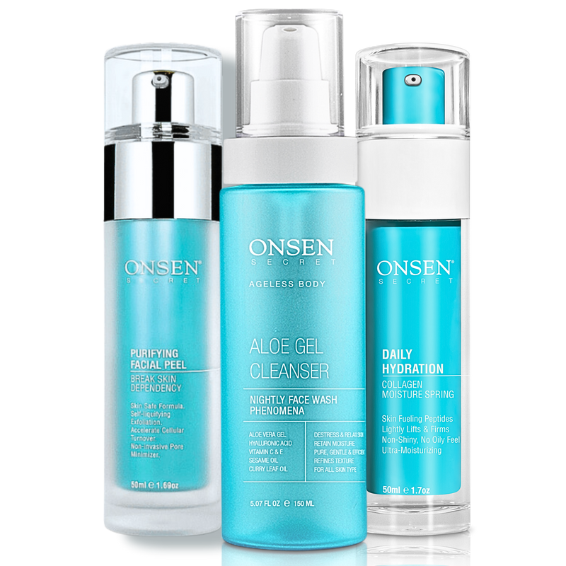 Onsen Secret Facial Glow Starter Kit Skin Care Sets