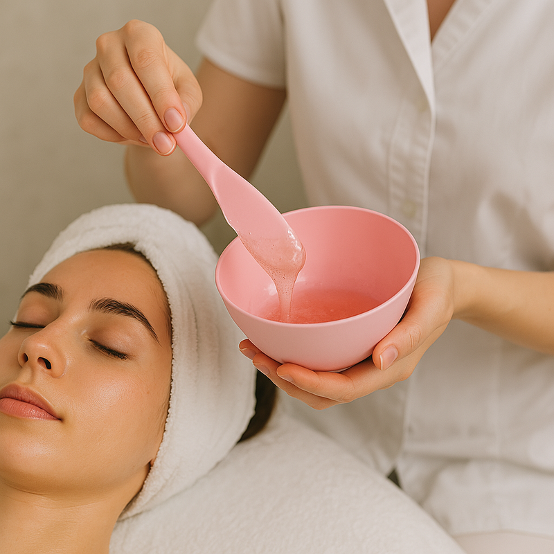 GladGirl Facial Mask Mixing Bowl - Pink Application Tools