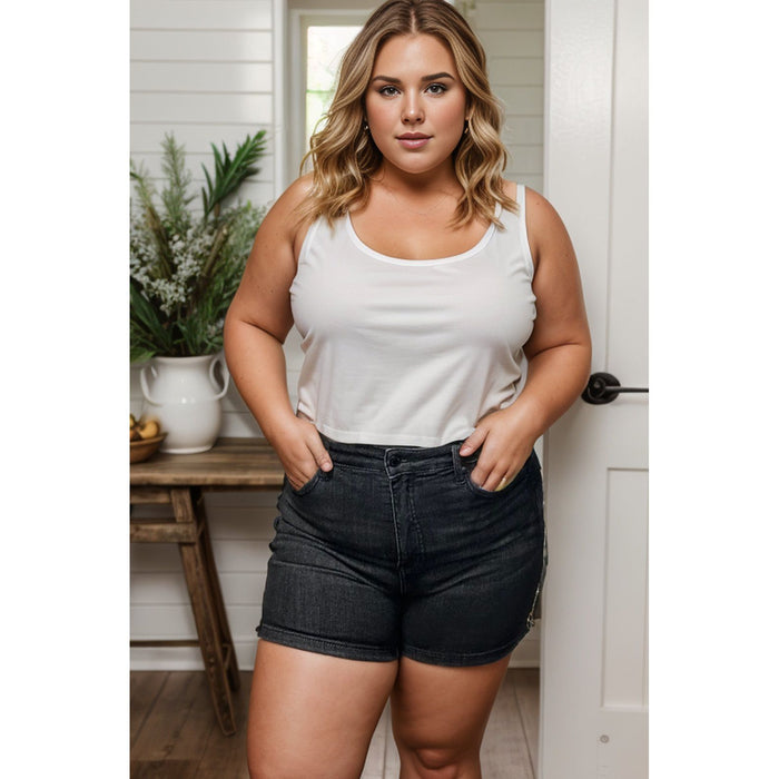 Fade Into You - Judy Blue Tummy Control Shorts