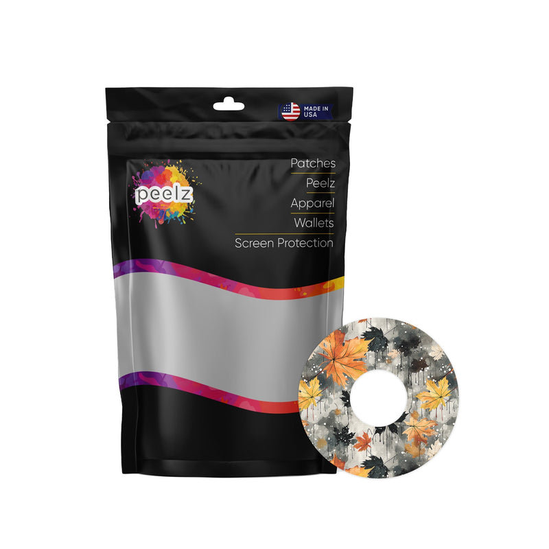 Peelz Fall Camo Patch Tape Designed for the FreeStyle Libre 3 Plus & Lingo Patch Medical Tape