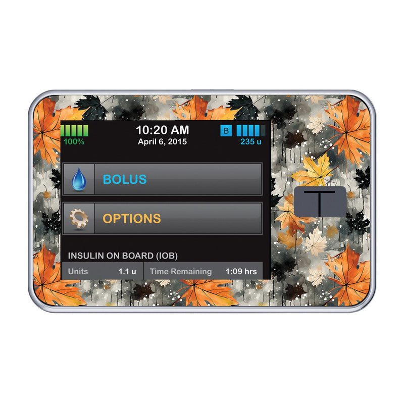Peelz Fall Camo for Tandem t:slim Peelz/Stickers