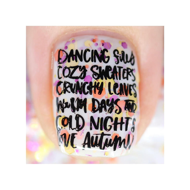 UberChic Beauty I Always Fall For Autumn Stamping Plate