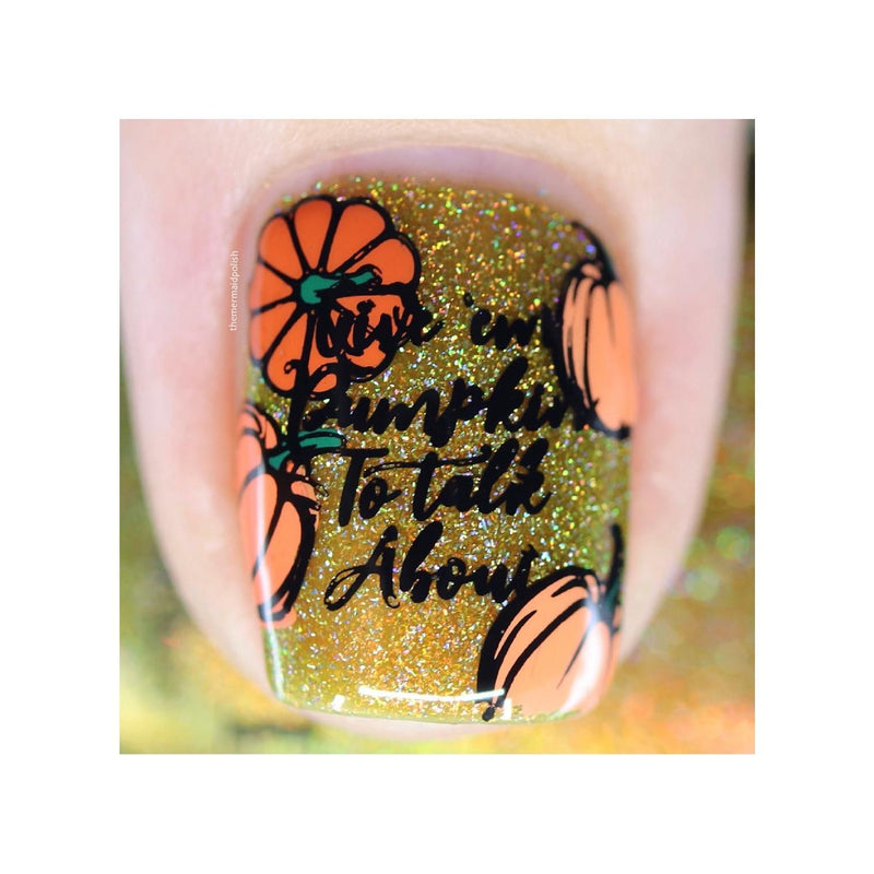 UberChic Beauty I Always Fall For Autumn Stamping Plate