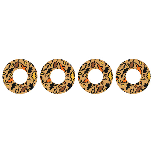 Peelz Falling Leaves Patch  Tape Designed for the FreeStyle Libre 2 Patch Medical Tape
