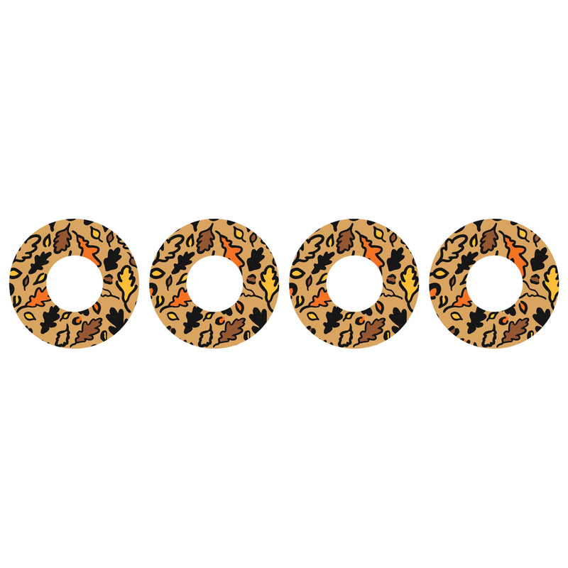 Peelz Falling Leaves Patch  Tape Designed for the FreeStyle Libre 2 Patch Medical Tape