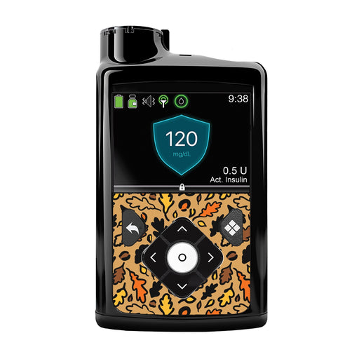 Peelz Falling Leaves Sticker for Medtronic MiniMed 770G & 780G Peelz/Stickers