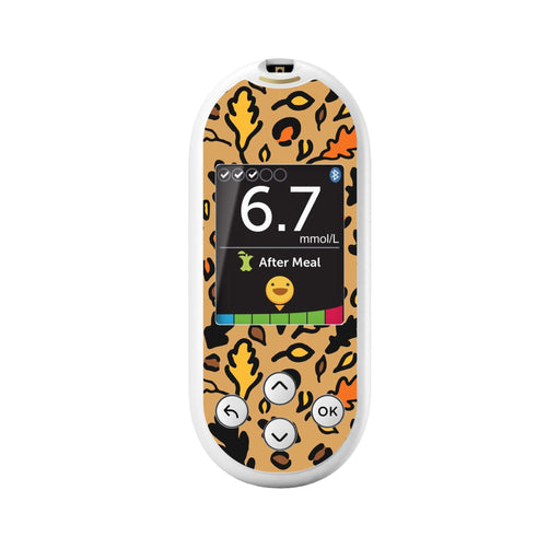 Peelz Falling Leaves for OneTouch Verio Reflect Glucometer Peelz/Stickers