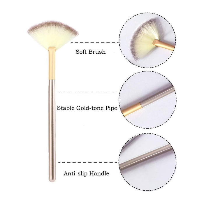 ZAQ Skin & Body - Fan Brush Applicator