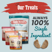 Farm To Pet Puppy Packs 'n Snacks Dog Treat Starter Pack | Single-Ingredient Training Treats Bundle