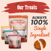 Farm To Pet Puppy Packs 'n Snacks Dog Treat Starter Pack | Single-Ingredient Training Treats Bundle