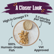 Farm To Pet Fish Crumbles for Cats | All-Natural Fish Cat Treats Crumble