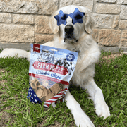 Farm To Pet Americana Chicken Chips for Dogs | Celebrate with USA-made Dog Treats Chip