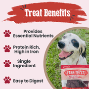 Farm To Pet Beef Chips Snack Pack Bundles | Dog Treats for Training & Travel Snack Pack