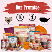 Farm To Pet Beef Chips Snack Pack Bundles | Dog Treats for Training & Travel Snack Pack