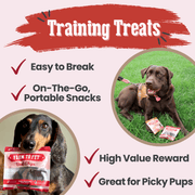 Farm To Pet Beef Chips Snack Pack Bundles | Dog Treats for Training & Travel Snack Pack