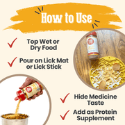 Farm To Pet Treat Topper Chicken Dog Food Topper | Healthy Meal Supplement for Dogs Topper