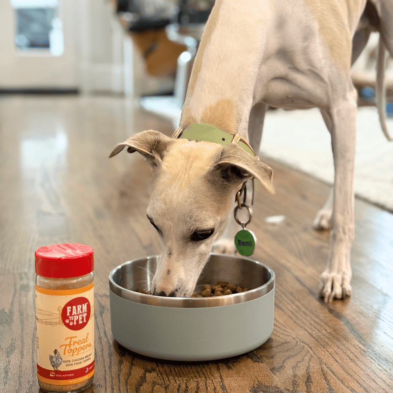 Farm To Pet Treat Topper Chicken Dog Food Topper | Healthy Meal Supplement for Dogs Topper