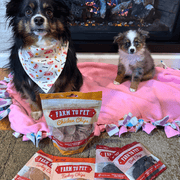Farm To Pet Puppy Packs 'n Snacks Dog Treat Starter Pack | Single-Ingredient Training Treats Bundle
