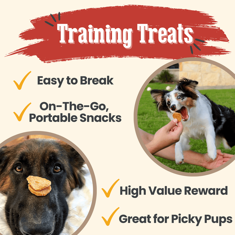 Farm To Pet Chicken Chips for Dogs | All-Natural Single-Ingredient Dog Treats Chip