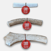 Farm To Pet Elk Antler Dog Chews | All-Natural Whole and Split Elk Antler Chews for Dogs Antler Dog Chew