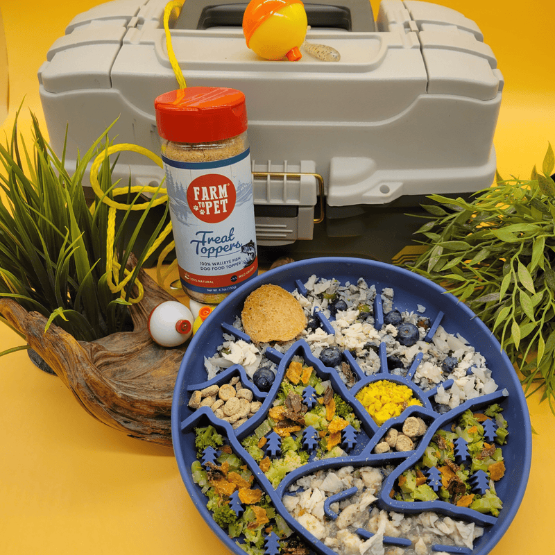 Farm To Pet Treat Topper Fish Dog Food Topper | Low-Fat Meal Topper for Pets Topper