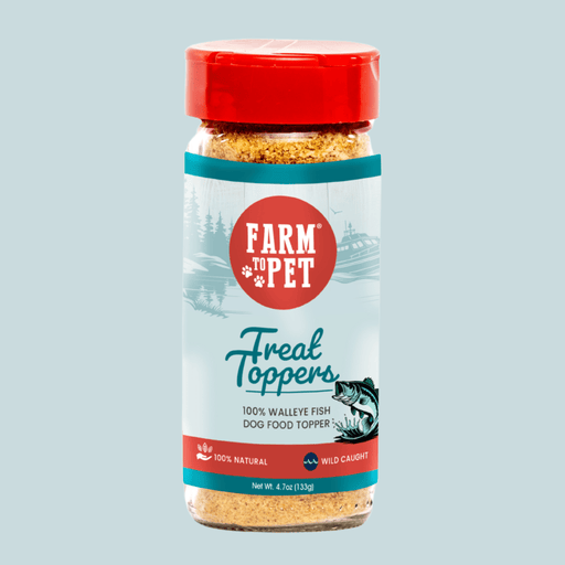 Farm To Pet Treat Topper Fish Dog Food Topper | Low-Fat Meal Topper for Pets Topper