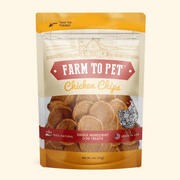 Farm To Pet Chicken Chips for Dogs | All-Natural Single-Ingredient Dog Treats Chip
