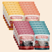 Farm To Pet Snack Pack Dog Treat Sampler Snack Pack